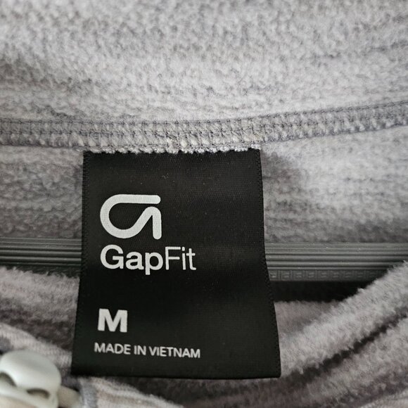 GapFit Sweatshirt Hoodie - Shades of Gray - Size Medium - Picture 7 of 7